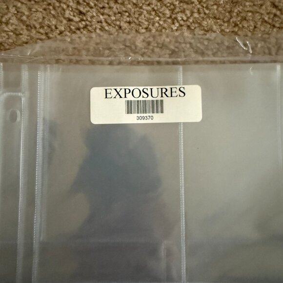 Exposures 4-Pocket Photo Album Refill Pages – Lot of 13 Packs (Holds 4x6 Photos) - Picture 3 of 3